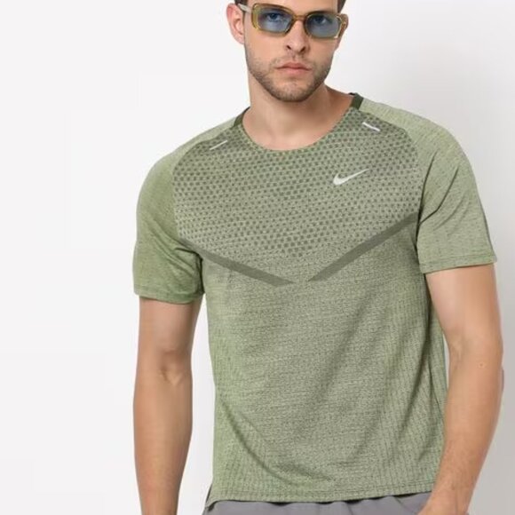 Nike Other - Nike Men's Green Dri-Fit ADV Tech Knit Ultra Short Sleeve T-Shirt Size M